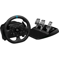 Logitech G923 Racing volant a pedále pre PC čierny - Volanty