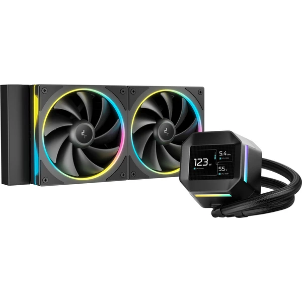 DEEPCOOL LM240 čierny - Chladiče - Hlavný obrázok