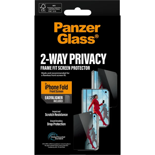 PanzerGlass Privacy Front Screen sklo s instalačním rámečkem iPhone Duo - Ochranné fólie a sklo - Obrázok d_ce4f7f8a0e4643e6a0da651e09a64937
