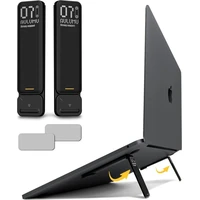 Aulumu G07 POP-UP univerzálny lepiaci stojan na notebook Black - Stojany
