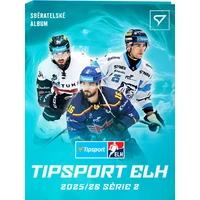 Hokejové kartičky SportZoo - Tipsport ELH 2025/26 2. séria Doskový album - Hokejové karty