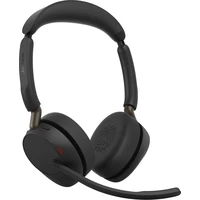 Jabra Evolve3 65 UC USB-A Dongle Stereo slúchadlá čierne - Slúchadlá