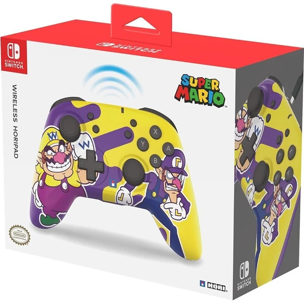 HORIPAD bezdrôtový herný ovládač Mario - Wario and Waluigi (NSW/NSW2/OLED) - Herné ovládače - Obrázok d_cfc7e7c24c7541fa884b6a2d2fc8539e