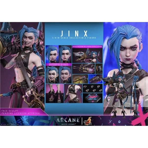 Figúrka Arcane Action Figure 1/6 Jinx 27 cm - Figúrky - Obrázok d_d03e0dc2e7814565815d6f9af76138e2