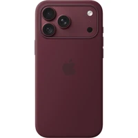 iPhone 18 Pro Max Silicone Case with MagSafe - Burgundy - Puzdra