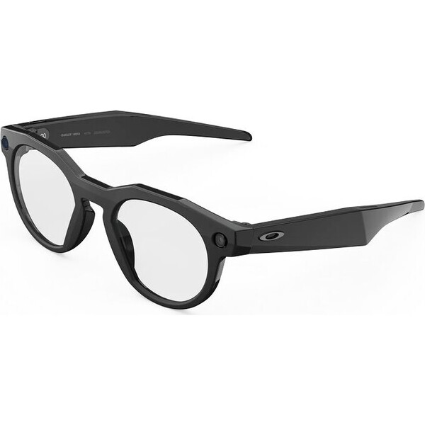 E-shop Meta OAKLEY HSTN chytré okuliare (čisté šošovky) čierne