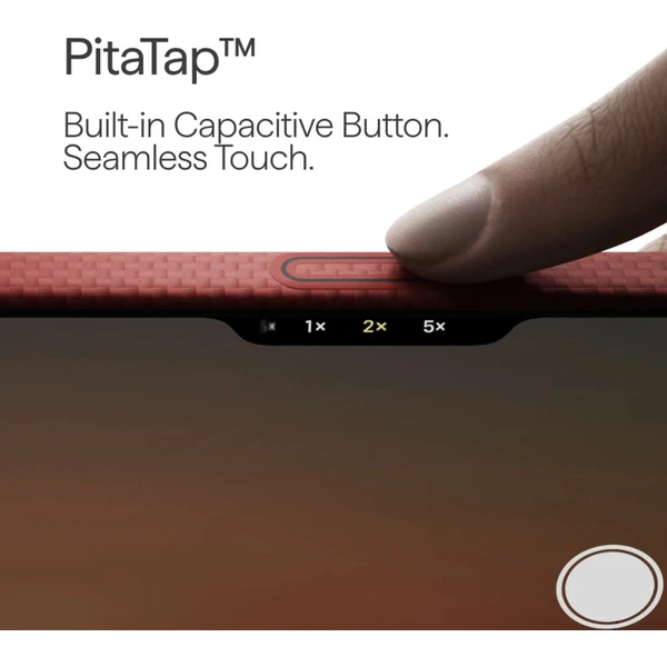 Pitaka Edge Case Ink Horse MagSafe kryt iPhone 17 Pro Cinnabar - Puzdra - Obrázok d_d0932b693ec44fb3ab92cdfc41094bee