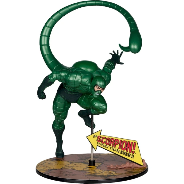 Figúrka McFarlane Marvel - Scorpion (Metallic) (The Amazing Spider-Man #318) 18 cm - Figúrky - Obrázok d_d0b2574c22894b4391243cc4e056b971