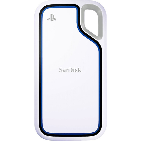 SanDisk Extreme Portable 2TB SSD disk pre PlayStation 5 a PC biely