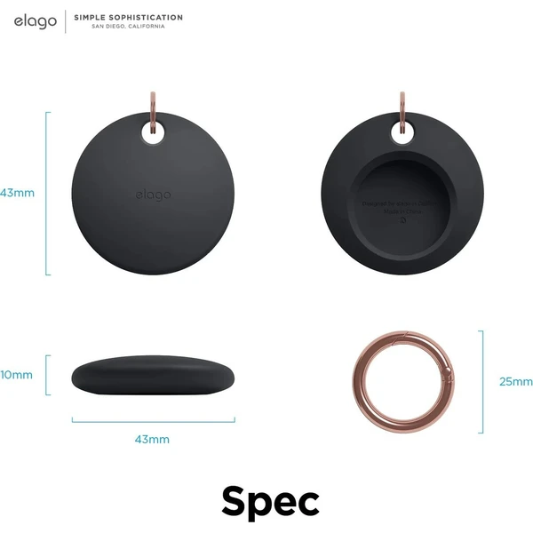 ELAGO Airtag Basic Case pouzdro pro Apple AirTag béžové - Puzdra - Obrázok d_d122ba11c13c412b827a9e4ce23e29f6