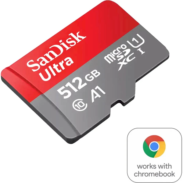SanDisk Ultra Chromebook microSDXC 512GB - Pamäťové karty - Obrázok d_d128d3fe395a43448b19c3a10d570238