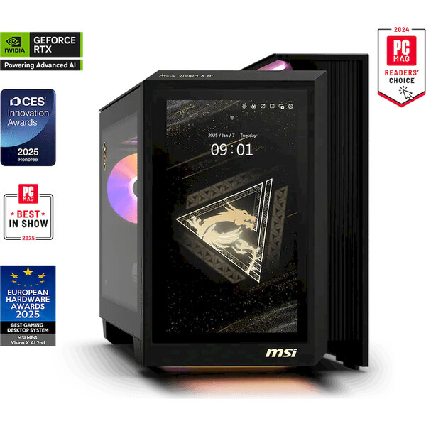 E-shop MSI MEG Vision X AI 2NVV9 čierny