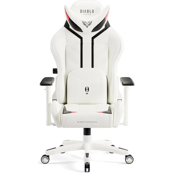 Diablo X-Ray 2.0 King Size herná stolička bielo-čierna - Stoličky - Hlavný obrázok