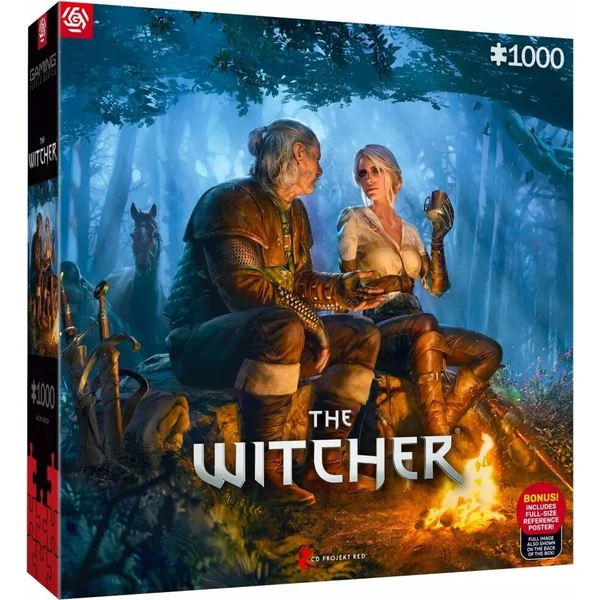 Gaming Puzzle: The Witcher (Wiedźmin) Journey of Ciri (1000) - Puzzle - Hlavný obrázok