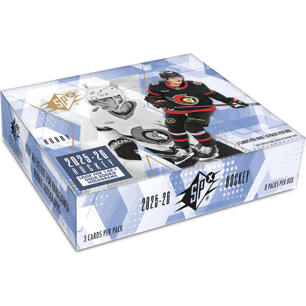 E-shop Hokejové karty 2025-26 Upper Deck SPx Hockey Hobby Box