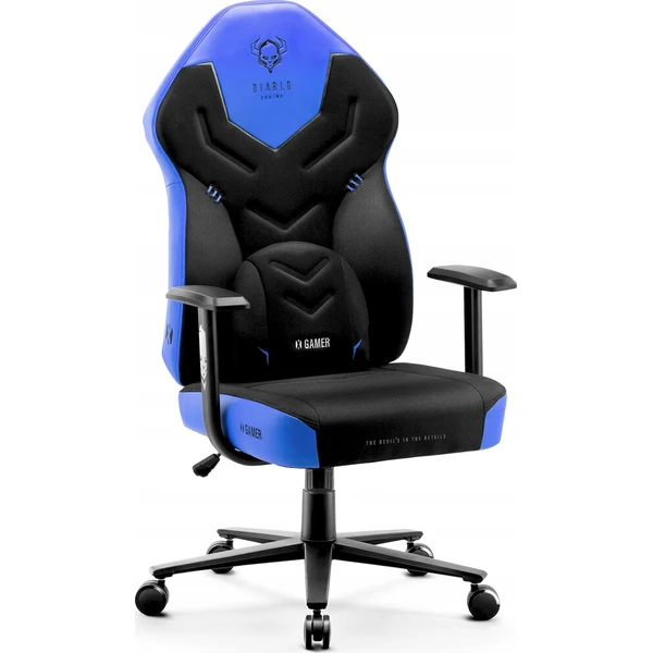 Diablo X-Gamer 2.0 Normal Size herná stolička čierno-modrá - Stoličky - Obrázok d_d2c7c075ad6b46408a1fe31d239d86ec