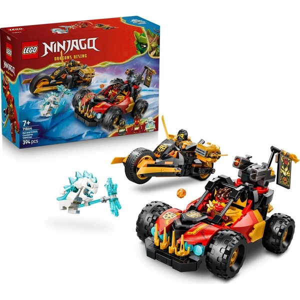 LEGO NINJAGO 71864 Kombinovateľné vozidlá Kaia a Colea - LEGO - Hlavný obrázok