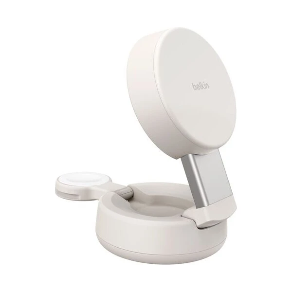 Belkin UltraCharge™ PRO Qi2 25W 2v1 MagSafe nabíjačka piesočná - Nabíjačky - Obrázok d_d30d286d79a740e5b9a2b53ae4ca8fbb