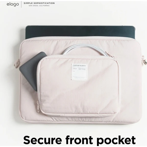 ELAGO PC Sleeve pouzdro pro MacBook 12"-14'' světle růžové - Puzdra - Obrázok d_d322a602f81747e2979806f1122a2a5a