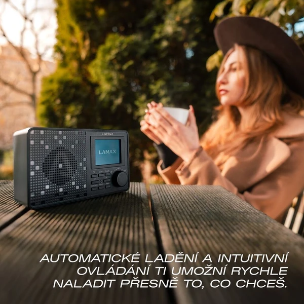 LAMAX RadioVox1 DAB rádio čierne - Rádiomagnetofóny - Obrázok d_d322e245f33f4b328ec27dd4f5ce4df8