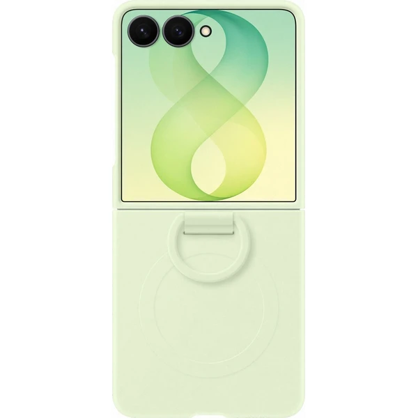 Samsung Silicone Ring Magnet kryt Galaxy Z Flip8 mentolový - Puzdra - Obrázok d_d3698f796e084c05923043eb6380226c