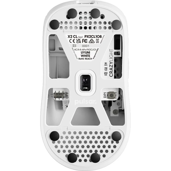 Pulsar X2 CrazyLight Mini bezdrôtová herná myš biela - Myši - Obrázok d_d3a5281c56044610b4822051b0e536e4