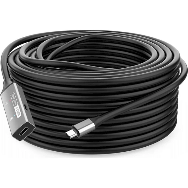 PremiumCord USB-C/USB-C predlžovací kábel 30m čierny - Káble a redukcie - Obrázok d_d3d794d1b0774ca68df7da849562316b