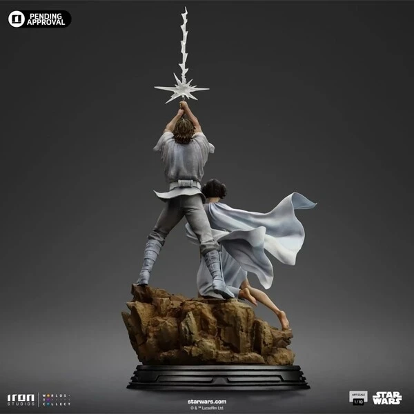 Soška IRON STUDIOS Star Wars - Luke a Leia 41 cm - Sochy a sošky - Obrázok d_d43aa0284c0041108bf764273e269923