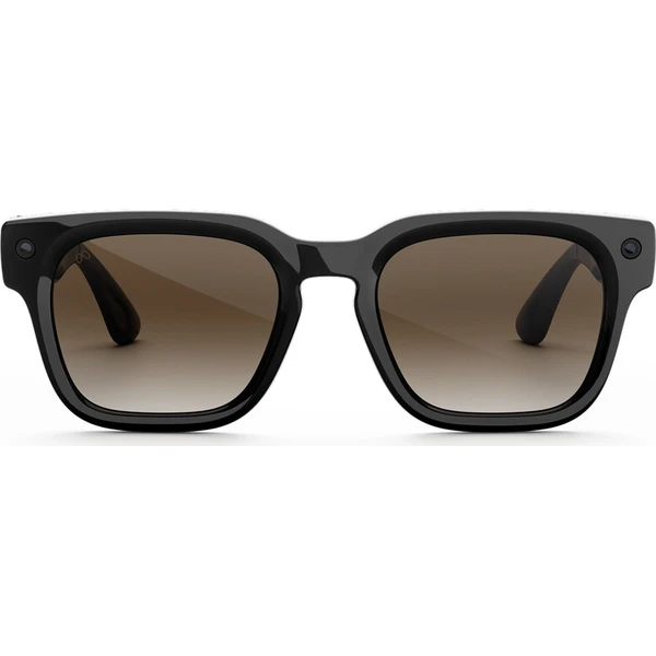 Meta Glasses Fury – klasický čierny rám, hnedé gradientné sklá, štandardný a nastaviteľný mostík - AR okuliare - Obrázok d_d4a8d3b6d8d24e7c9f0477892d6334f0