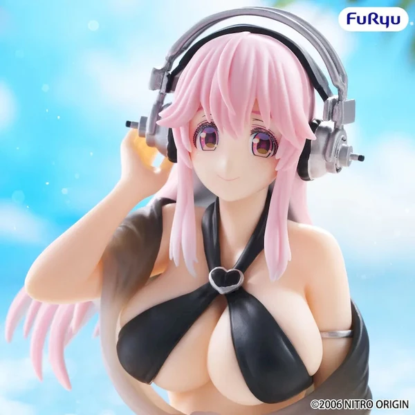 Figurka Furyu Super Sonico Noodle Stopper - Super Sonico Swimsuit 10 cm - Figúrky - Obrázok d_d4b273bd7f844281bf68fe770862bdc5