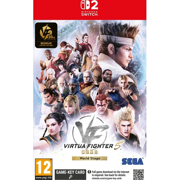 Virtua Fighter 5 R.E.V.O. World Stage 30th Anniversary Edition (Game-key card) (Switch 2) - Hry na Nintendo Switch 2 - Hlavný obrázok