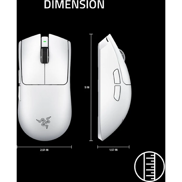 Razer Viper V4 Pro bezdrôtová herná myš biela - Myši - Obrázok d_d4dc73ac492643779377a228be1219cf