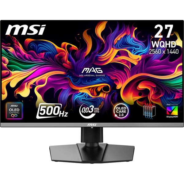 MSI MAG 272QP QD-OLED X50 herný monitor 27" - Monitory - Hlavný obrázok