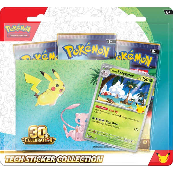 Pokémon TCG: 30th Celebration Tech Sticker Collection - Pokémon karty - Hlavný obrázok