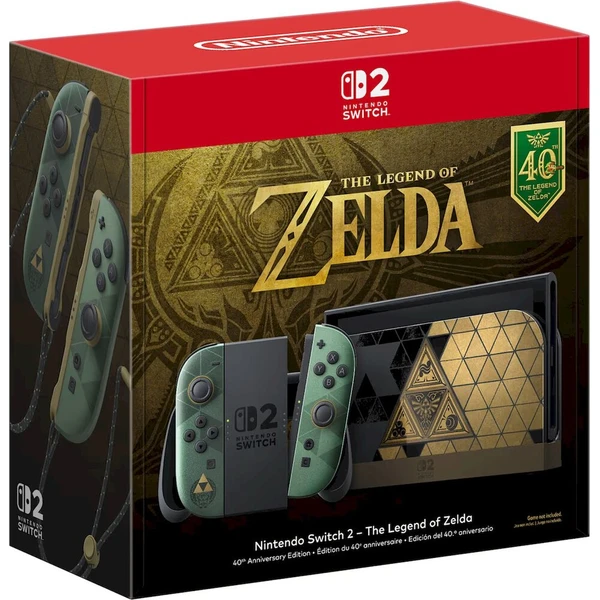 Nintendo Switch 2 The Legend of Zelda - 40th Anniversary Edition - Konzoly - Obrázok d_d57888530908408d94b96cfbe7fef445