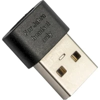 Jabra USB-C/USB-A redukcia čierna - Káble a redukcie