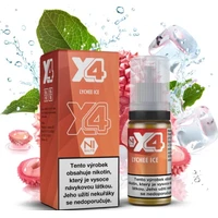 Liquid X4 Bar Juice Chladivé liči 10ml (20mg) - E-liquidy