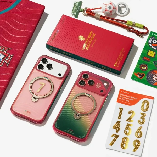 Torras Ostand Q3 Air World Cup Limited MagSafe kryt iPhone 17 Pro Max red - Puzdra - Obrázok d_d665f3a06e404a7ca3eaf8eace2eded6