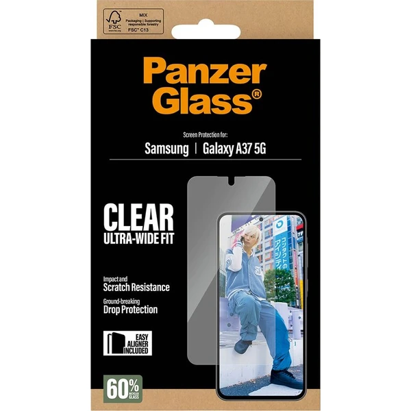 PanzerGlass® Ultra-Wide Fit sklo s inštalačným rámčekom Samsung Galaxy A37 - Ochranné fólie a sklo - Obrázok d_d680af3b896d4eb7bcdd8173a5e1e657