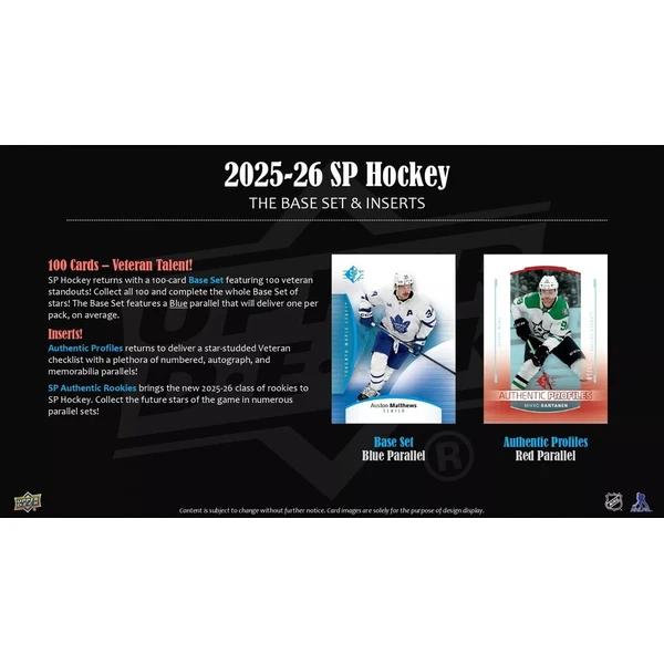 Hokejové karty 2025-26 Upper Deck SP Hockey Blaster Box - Hokejové karty - Obrázok d_d6a998b3c08d417db281b4284a5b73fc