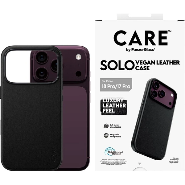 PanzerGlass CARE Solo MagSafe kryt Apple iPhone 18 Pro/17 Pro černý - Puzdra - Obrázok d_d79983d8c785471280a117beb8939495