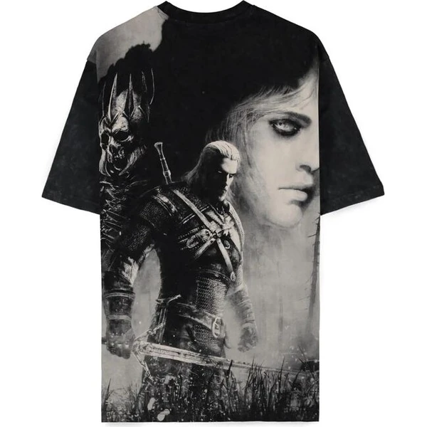 Tričko The Witcher - Geralt a Ciri (Loose Fit) L - Tričká - Obrázok d_d7efe9f38c8941b1bc732335262f8e57
