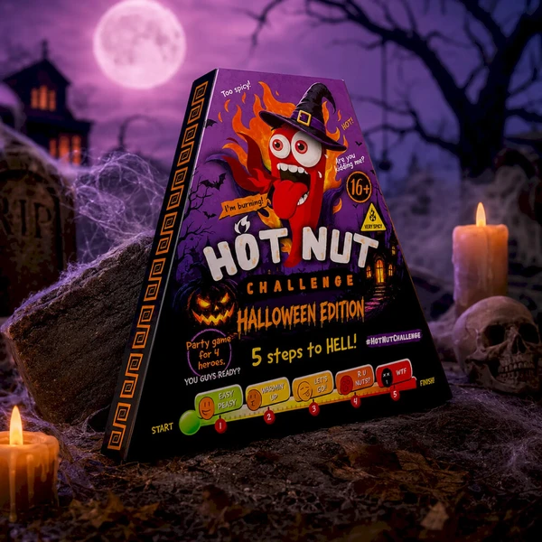 Extra pálivé oříšky Hot-Nut Challenge 24 g (Limited Halloween Edition) - Potraviny - Obrázok d_d7fb95eb290a49a190226d0b0ede6eb8