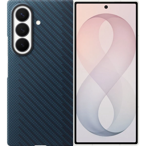 Samsung Carbon Magnet kryt Galaxy Z Fold8 Ultra modrý - Puzdra - Hlavný obrázok