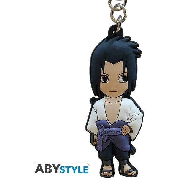 Gumová kľúčenka Abysse Corp Naruto Shippuden - Sasuke - Kľúčenky - Hlavný obrázok