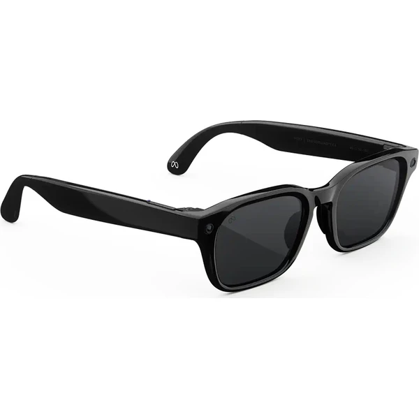 Meta Glasses Adventurer – Klasický čierny rám, sivé polarizačné sklá, štandardný a nastaviteľný most - AR okuliare - Obrázok d_d8b74518de0d48319b2c33d7cda1a6f4