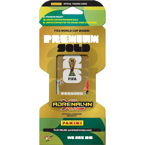 Panini FIFA World Cup 2026 Adrenalyn - Gold Packet - Futbalové karty - Hlavný obrázok