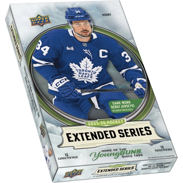 Hokejové karty 2025-26 Upper Deck Extended Series Hockey Hobby Box - Hokejové karty - Hlavný obrázok