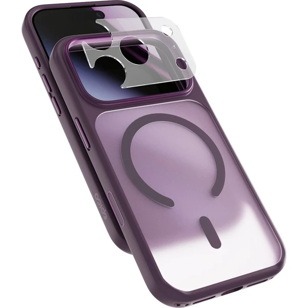 Epico HeroMatte Pro Mag+ MagSafe/Qi2 kryt iPhone 17 Pro Max/18 Pro Max tmavě fialový - Puzdra - Hlavný obrázok