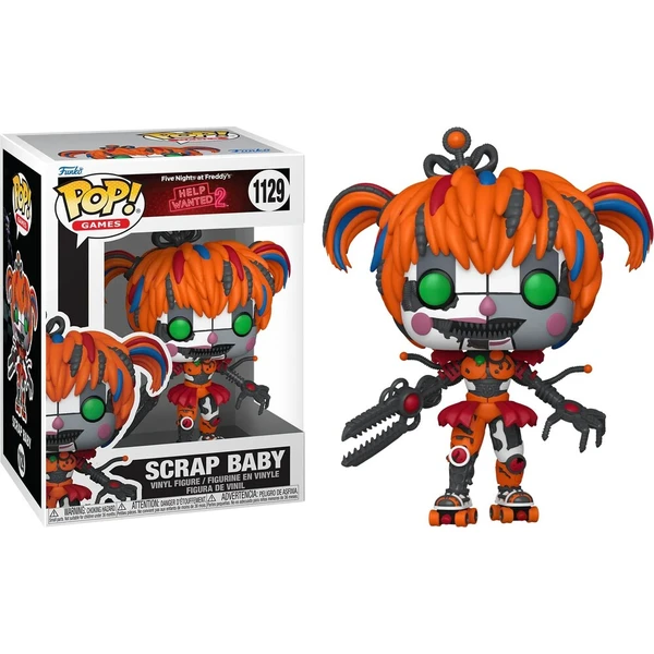 Funko POP! #1129 Hry: FNAF HW2- Scrap Baby - Funko POP! - Hlavný obrázok